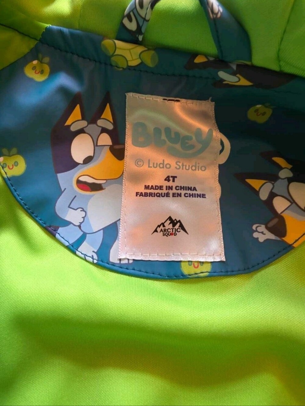 Bluey Rain Jacket - Picture 4 of 5
